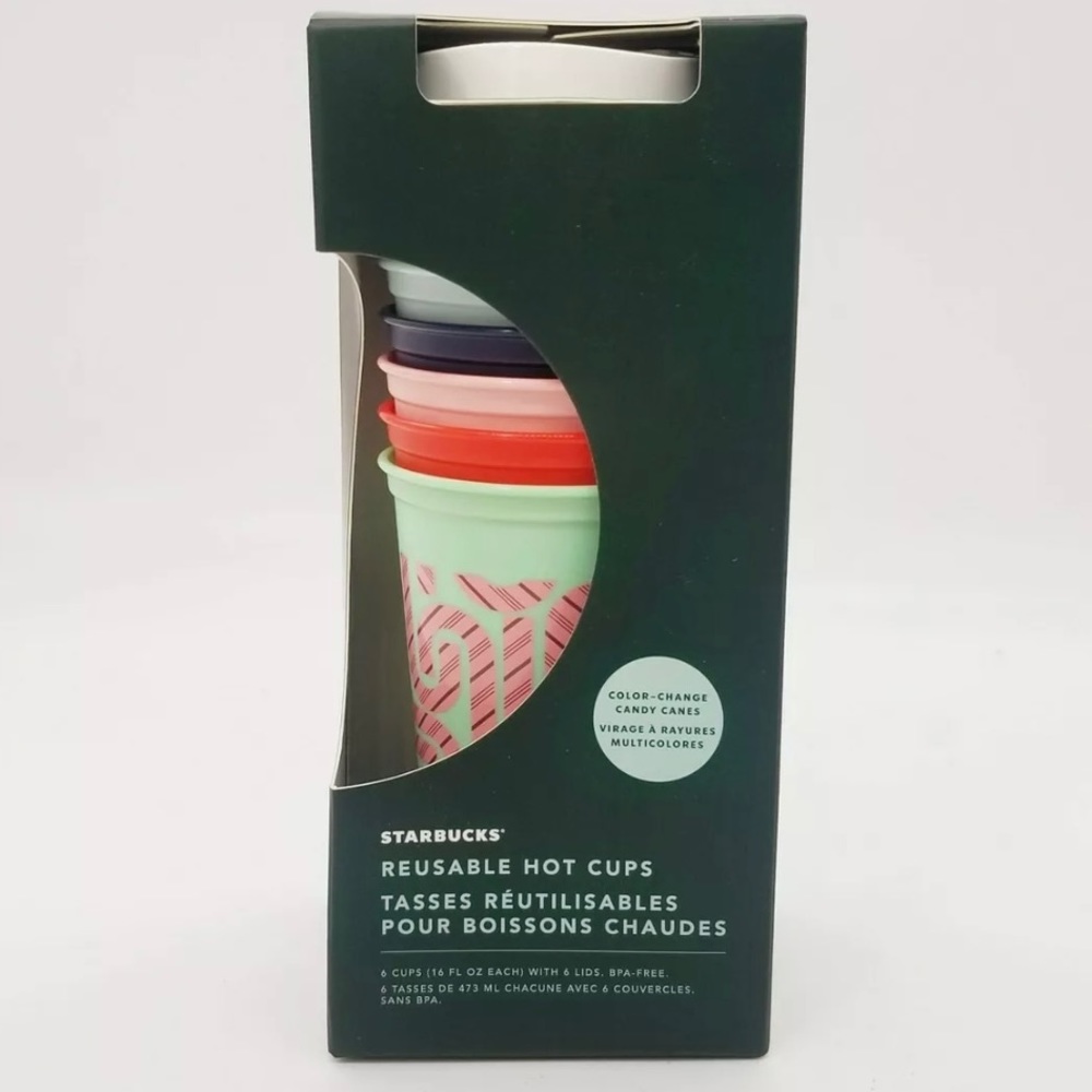 Starbucks Color Changing Hot Cups Holiday 2020 Brand New Limited Release NIB